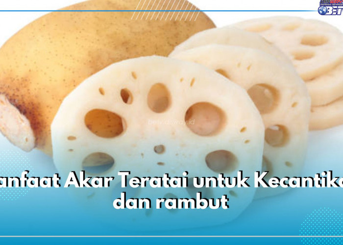 Tidak Banyak yang Tau, Akar Teratai Bisa Dikonsumsi, Ini Sederat Manfaatnya untuk Kecantikan dan Rambut