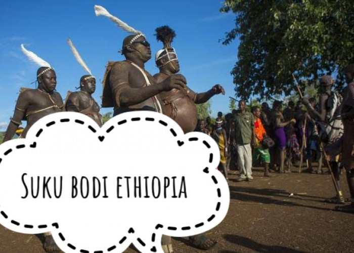  Tradisi Suku Bodi Ethiopia, Lelaki Bersaing Punya Perut Buncit Dalam Waktu 6 Bulan