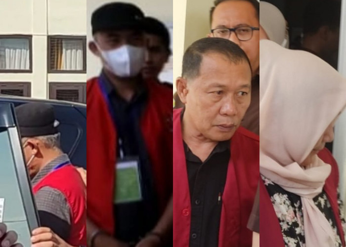 4 Tersangka Kasus Korupsi Samisake Ditahan Kejari Bengkulu