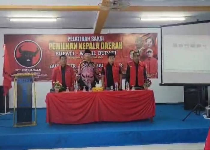 Kawal Pemungutan Suara Pilkada 2024, PDIP Kepahiang Bentuk Saksi Setiap TPS