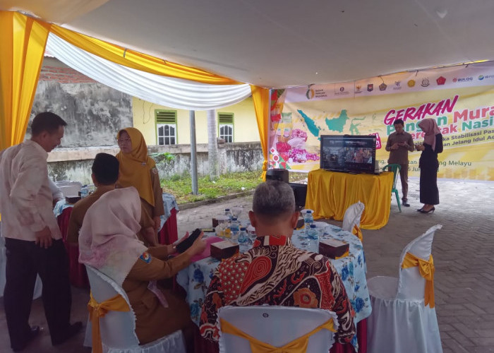Launching GPM, Sisardi, MM: Stok Pangan Masih Aman, Masyarakat Provinsi Bengkulu Tidak Perlu Panik 