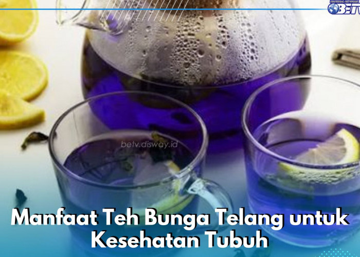 Manfaat Lain Teh Bunga Telang bagi Kesehatan, Dipercaya Ampuh Menjaga Pencernaan