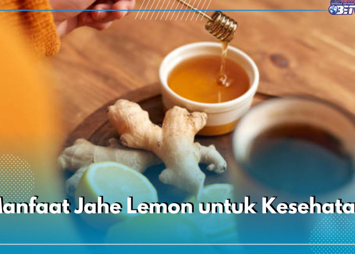 Baik di Konsumsi Sebelum Tidur, di Cek 6 Manfaat Jahe Lemon untuk Kesehatan