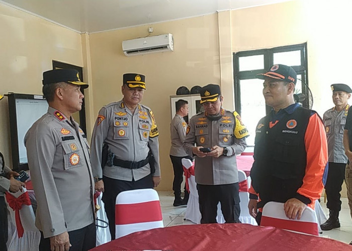 Pastikan Mudik Aman, Kapolda Bengkulu Tinjau Kesiapan Pospam Operasi Ketupat Nala 2026