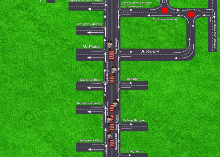 Cek Rekayasa Lalu Lintas Bengkulu Selatan Jelang Puncak Tahun Baru 2026