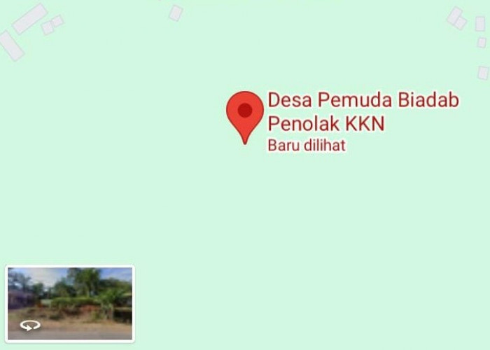 Waduh, Nama Desa Air Latak di Google Maps Berubah Jadi 'Desa Pemuda Biadab Penolak KKN'