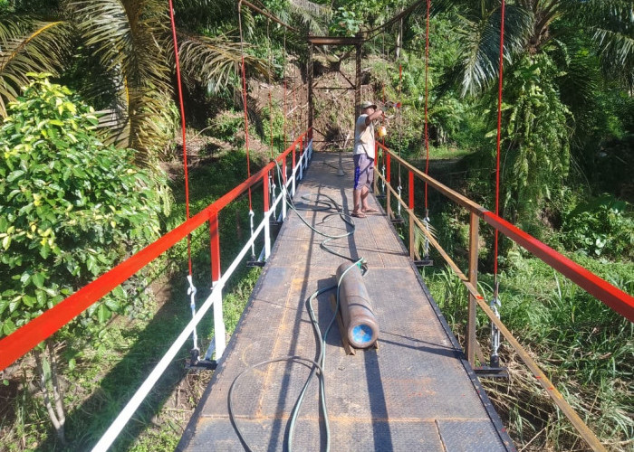 Hubungkan Desa di Semidang Alas Maras Seluma, 3 Jembatan Garuda Selesai Dibangun