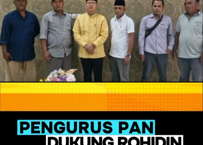 Kader PAN Deklarasi Dukungan ke Paslon Rohidin-Meriani Jelang Pemilihan