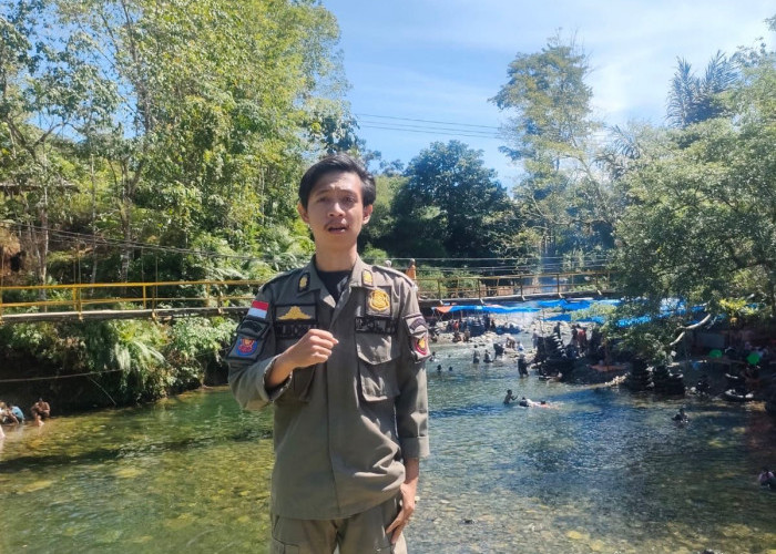 Jaga Kondusivitas Wisata Lebaran, Satpol PP Bengkulu Selatan Sebar Personel di Titik Keramaian