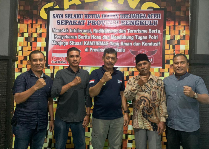 Jaga Kamtibmas, Ikatan Keluarga Aceh Provinsi Bengkulu Dukung Tugas Kepolisian