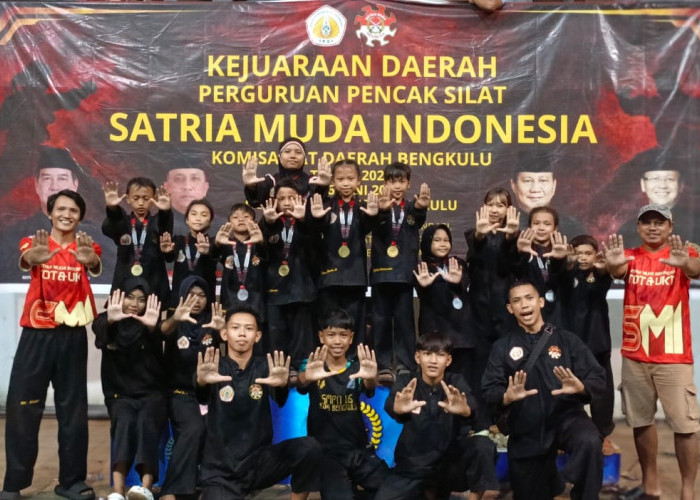 Ukir Prestasi Membanggakan, Atlet PPS Satria Muda Indonesia Seluma Borong 17 Medali di Kejurda Bengkulu