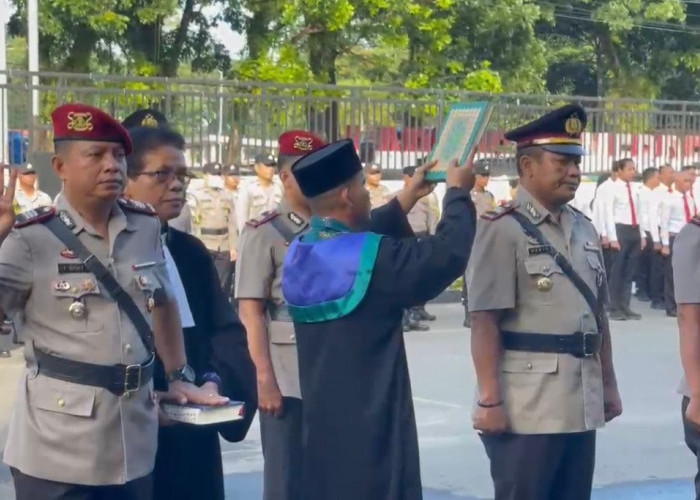 Mutasi Polresta Bengkulu: Inilah Nama-Nama Kasat dan Kapolsek yang Baru Dilantik