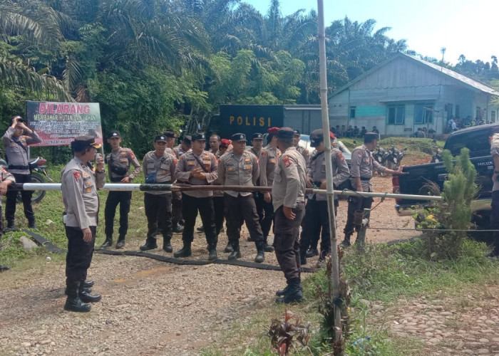 BREAKING NEWS: Personel TNI/Polri Disiagakan di Kantor PT DSJ Kaur