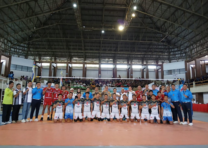 37 Klub se-Provinsi Bengkulu Bertanding di Liga Bola Voli Kapolda Cup