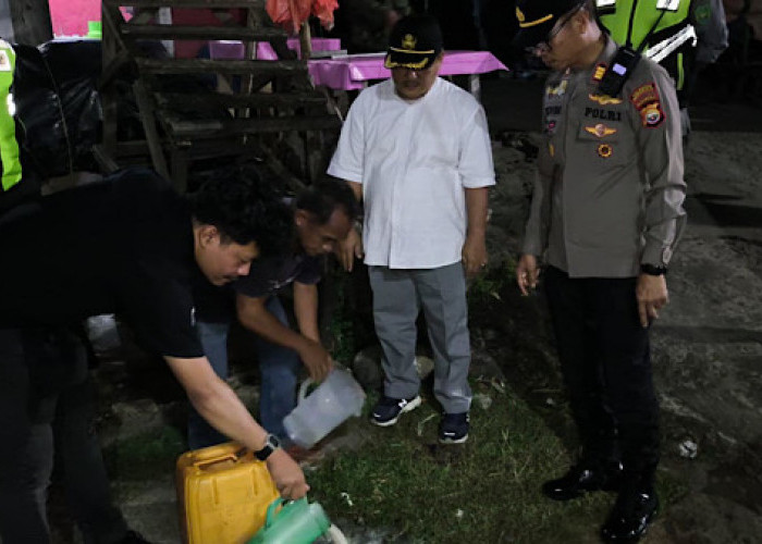 Abaikan Imbauan, 2 Pemilik Warung Tuak di Pasar Minggu Bengkulu Diamankan