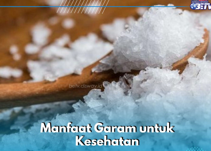 Cek di Sini, Konsumsi Garam Sehari-hari Punya Manfaat yang Baik! Ampuh Menyeimbangkan Kadar Elektrolit
