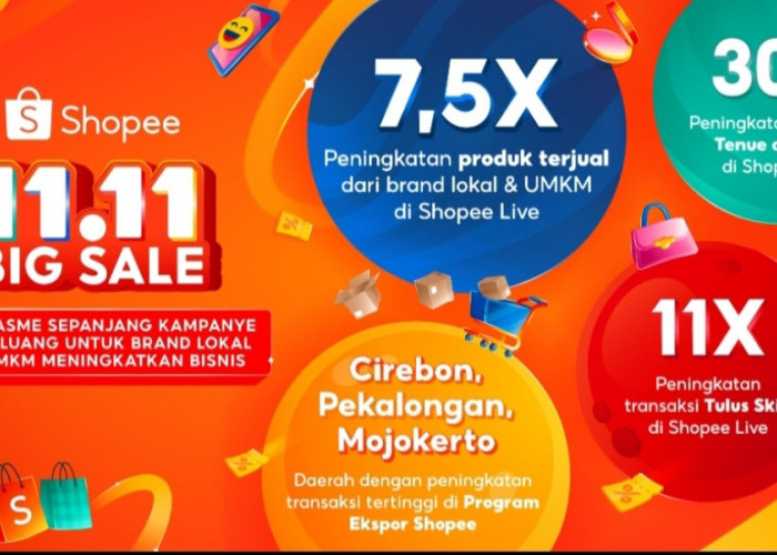 Program Ekspor Shopee Buka Peluang Baru untuk Brand Lokal & UMKM di Kampanye 11.11 Big Sale