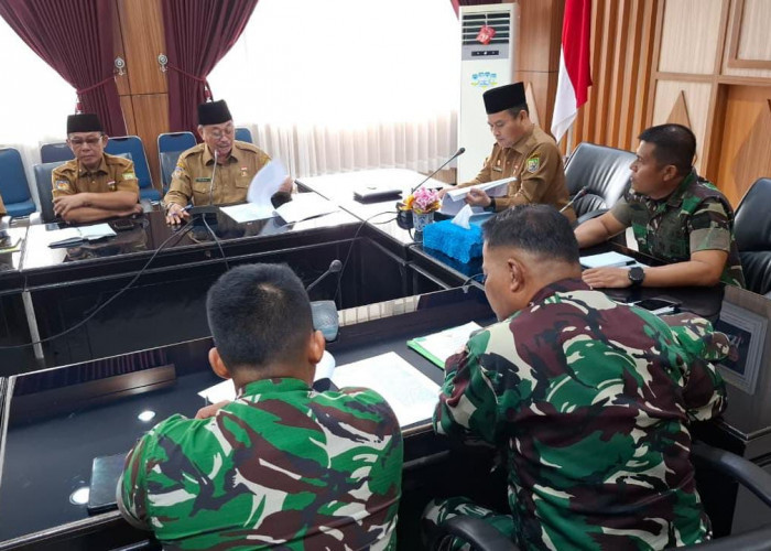 Pemprov Bengkulu dan TNI Siapkan Sinergi Pembangunan hingga Desa