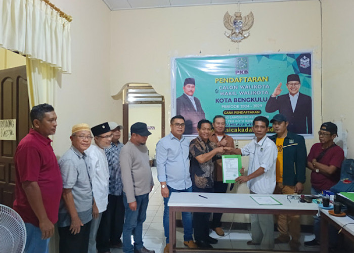 Jaya Marta Buktikan Keseriusannya di Pilwakot Bengkulu, 2 Formulir Pendaftaran Dikembalikan