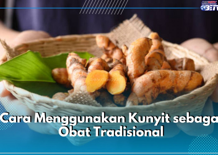 Ini 6 Cara Gunakan Kunyit sebagai Obat, Mulai Dari Kunyit Segar hingga Minyak Kunyit