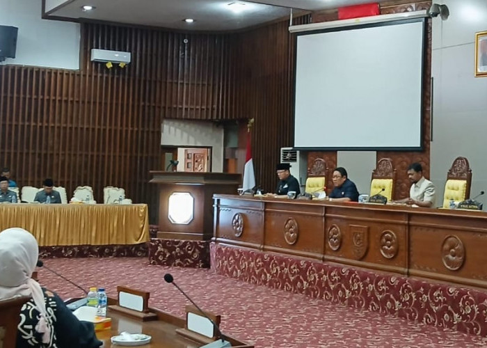 Gubernur Rohidin Merysah Sebut Raperda Pembentukan Perangkat Daerah Akan Maksimal Kerja 