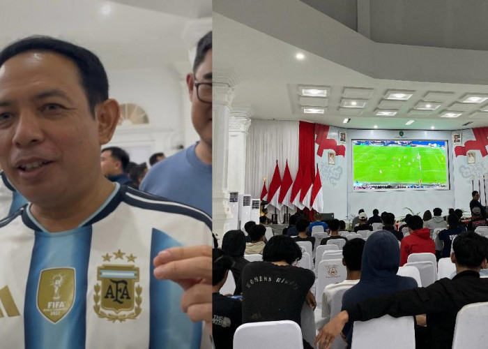 Nobar Semifinal Piala Dunia 2026, Wali Kota Bengkulu Dukung Argentina Melaju ke Final