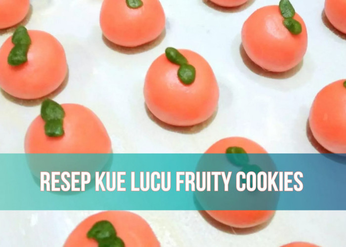 Resep Kue Lucu Fruity Cookies, Cocok Disajikan untuk Malaikat Kecil Kesayangan Bunda!