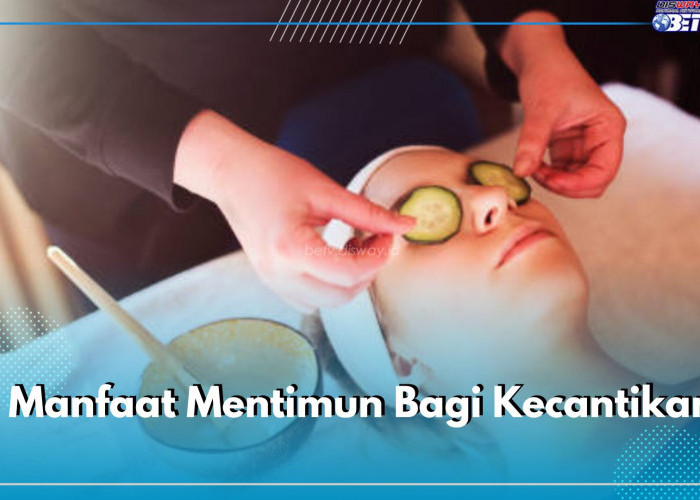 Cek di Sini 8 Manfaat Mentimun Bagi Kecantikan, Kandungannya Ampuh Mengurangi Iritasi Pada Wajah