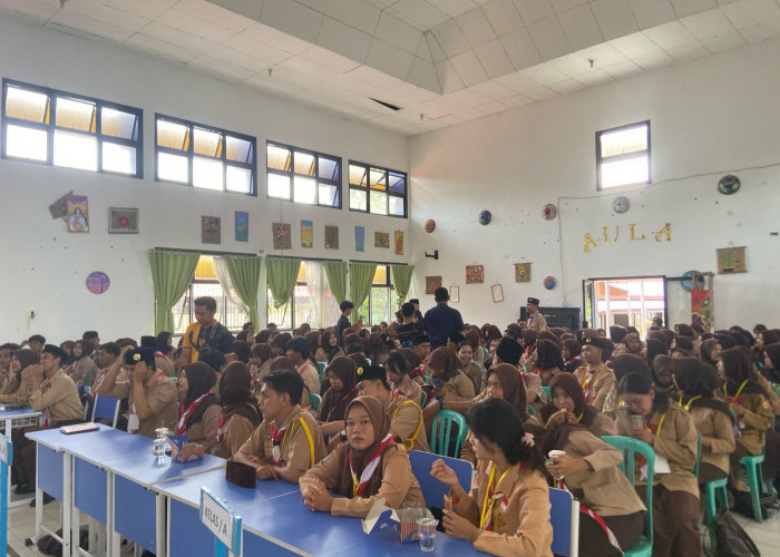 Bentuk Karakter Generasi Muda, Kwarcab 0704 Kota Bengkulu Gelar Pelatihan Pramuka Dasar
