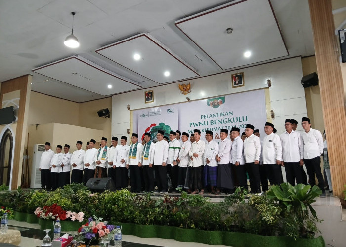 PWNU Bengkulu Masa Khidmat 2024-2029 Resmi Dilantik, Ini Pesan Ketum PBNU KH. Yahya Cholil Staquf