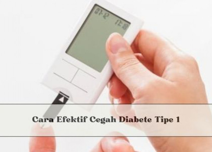 Buat yang Berisiko Terkena Diabetes Tipe 1, Beriku Ada 5 Cara Efektif Mencegahnya, Cek Segera di Sini