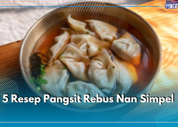 5 Resep Pangsit Rebus Nan Simpel, Gurih Lezat Bikinnya Gampang