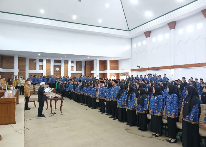 PPPK Pemprov Bengkulu Usia 56 Tahun Dilantik, Gubernur: Tetap Semangat Bantu Rakyat