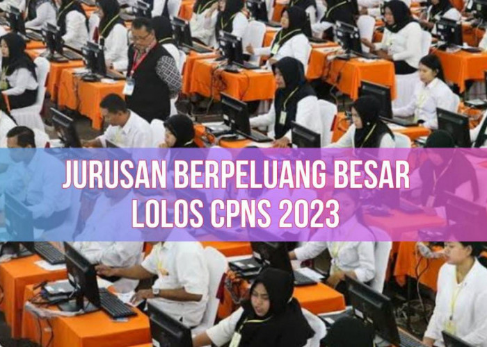 Lulusan Jurusan Ini Punya Peluang Besar Lolos CPNS 2023, Cek Segera!