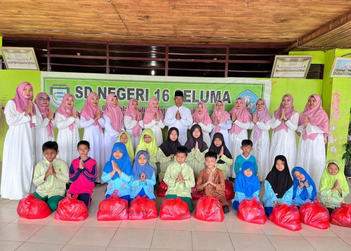 Gerakan Infak Siswa SDN 16 Seluma, Wujud Implementasi Sekolah Laboratorium Pancasila