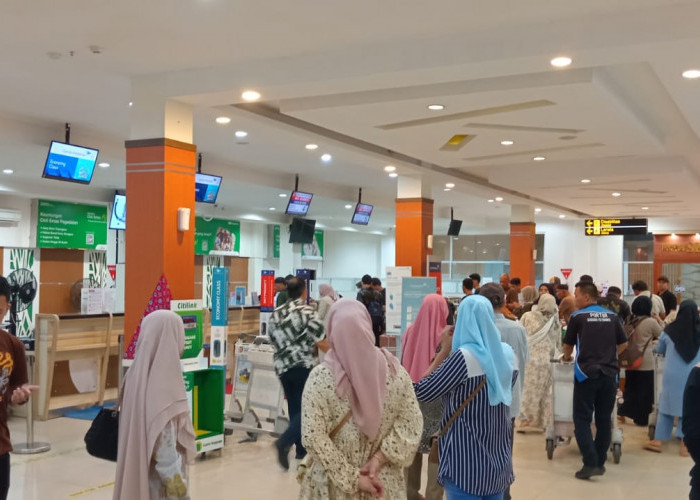 Arus Balik Lebaran, Masyarakat Minta Penerbangan Ekstra Tujuan Bengkulu-Jakarta di Bandara Fatmawati Soekarno