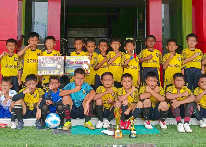 Bungkam Tuan Rumah, SSB Selika Raya U7 Juara 1 Turnamen Persipa Junior League 2023