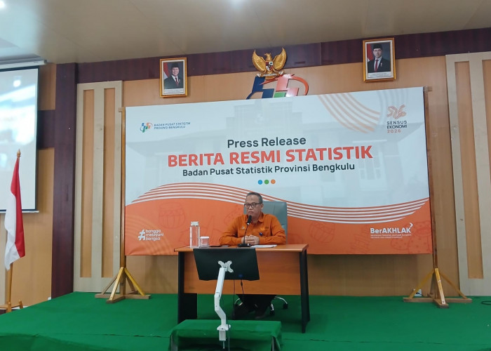 Mukomuko Tertinggi, Inflasi Bengkulu Maret 2026 Bertahan di Angka 2,85 Persen