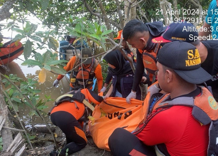 Nelayan Bengkulu Temukan Mayat Tanpa Identitas Mengapung di Muara Jenggalu
