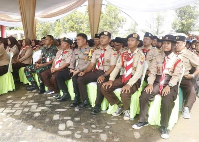 153 Anggota Pramuka Penggalang Tingkat Sekolah se-Kabupaten Seluma Ikuti Perjusami