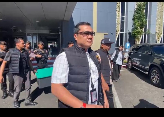 Usut Dugaan Korupsi THL, Subdit Tipidkor Polda Bengkulu Geledah RSKJ Soeprapto dan BKAD