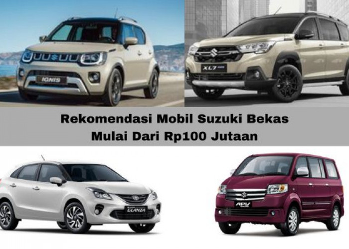 Inilah Rekomendasi Mobil Suzuki Bekas Mulai Dari Rp100 Jutaan, Cocok Nih Jadi Mobil Mudik Besama Keluarga