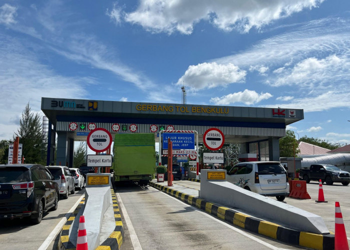 Penghujung Tahun, Kendaraan Melintas di Tol Bengtaba Capai 7.327 Hingga Malam Tahun Baru 