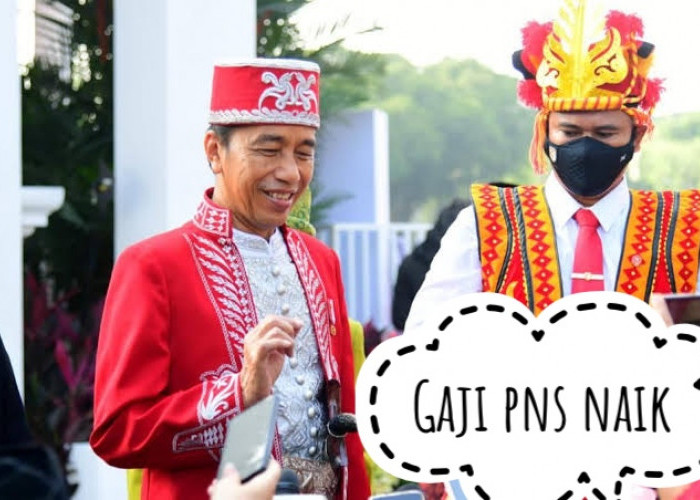 Hore! Presiden Jokowi: Gaji PNS 2024 Naik 8 Persen, Segini Besaran Gaji PNS Sesuai Golongan 