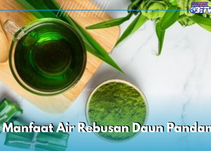 Cukup Bikin Rebusan Daun Pandan, Bisa Meredakan Demam hingga Meningkatkan Nafsu Makan