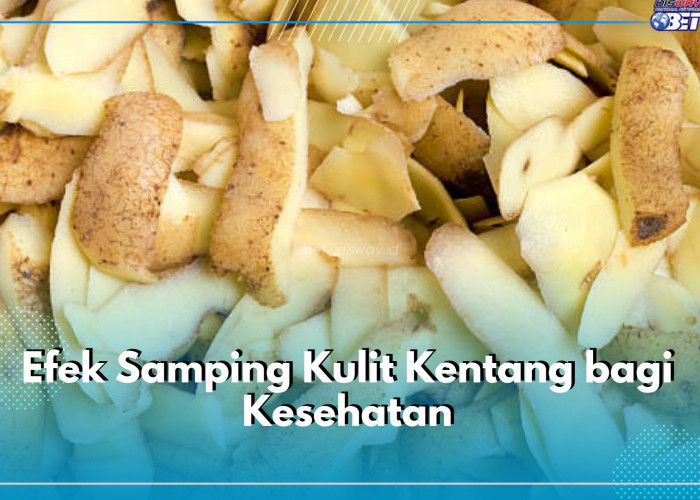 Konsumsi Kulit Kentang Secara Berlebihan Menimbulkan Efek Samping, Cek 4 Gejalanya Disini!