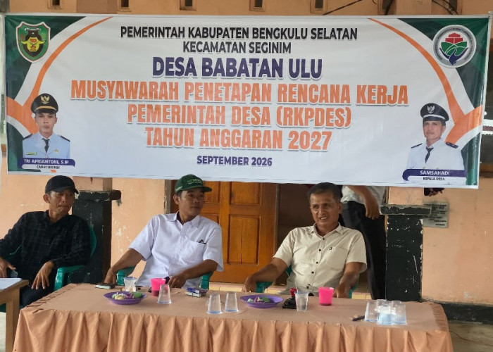 Pemdes Babatan Ulu Tetapkan 10 Usulan Prioritas dalam RKPDes 2027