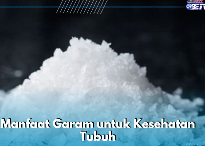 Konsumsi Garam Secukupnya, Ini Manfaat yang Perlu Diketahui, Salah Satunya Dapat Mencegah Hiponatremia