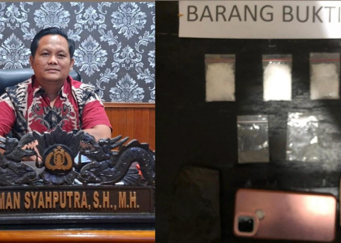 Satresnarkoba Polresta Bengkulu Bekuk Residivis Asal Sumsel, Sita 27,3 Gram Sabu di Teluk Sepang