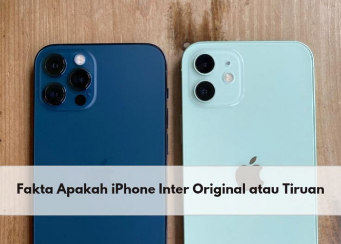 Apakah iPhone Inter Original atau Tiruan? Cek Fakta dan Ciri-cirinya di Sini